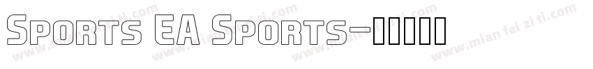 Sports EA Sports字体转换